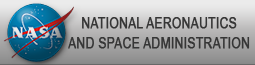 NASA logo and link