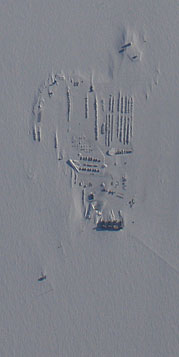 south pole image