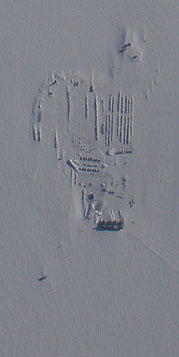 south pole image