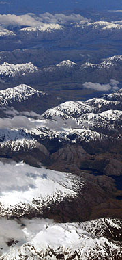 island mountain range image